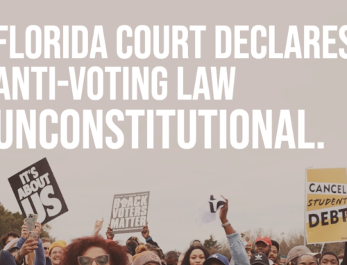 Court Ruling Declares Florida Senate Bill 90 Unconstitutional, Reaffirms Need For Federal Voting Rights Bills